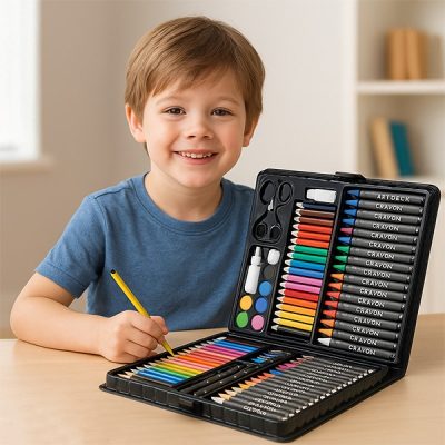 Nič več manjkajočega likovnega pribora - komplet 150 kosov | ARTDECK
