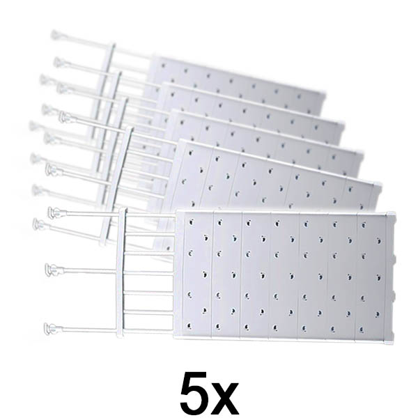 5x Raztegljiva polica za shranjevanje | SHELFEXPEND